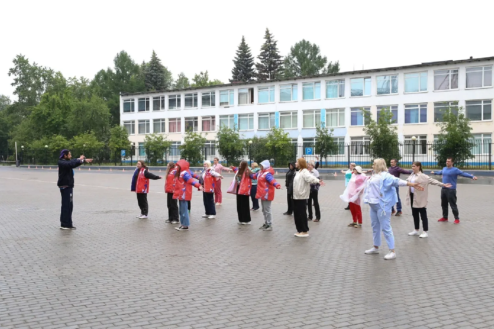 Химки, спорт, зарядка, акция, 10 000 шагов