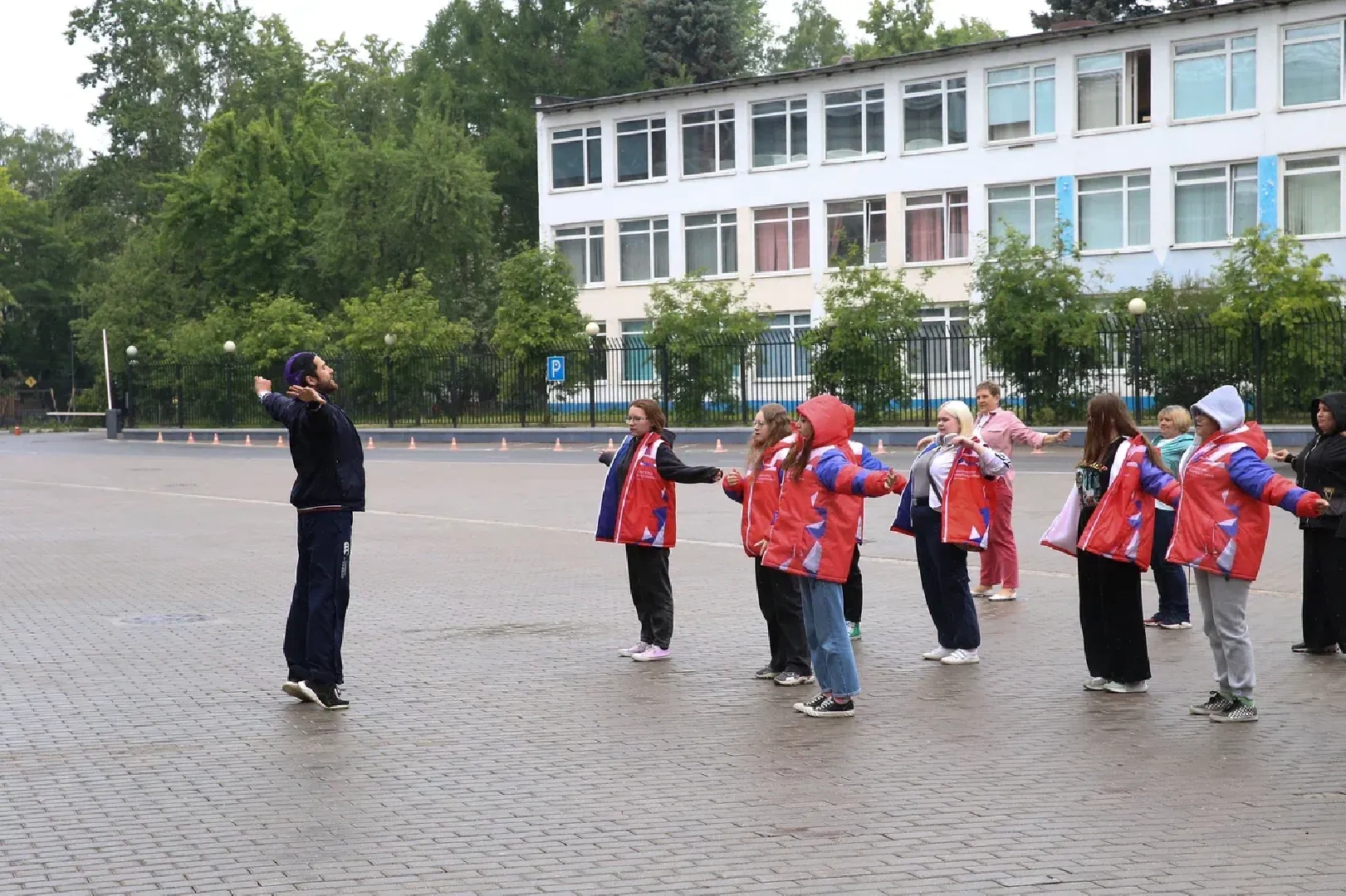 Химки, спорт, зарядка, акция, 10 000 шагов