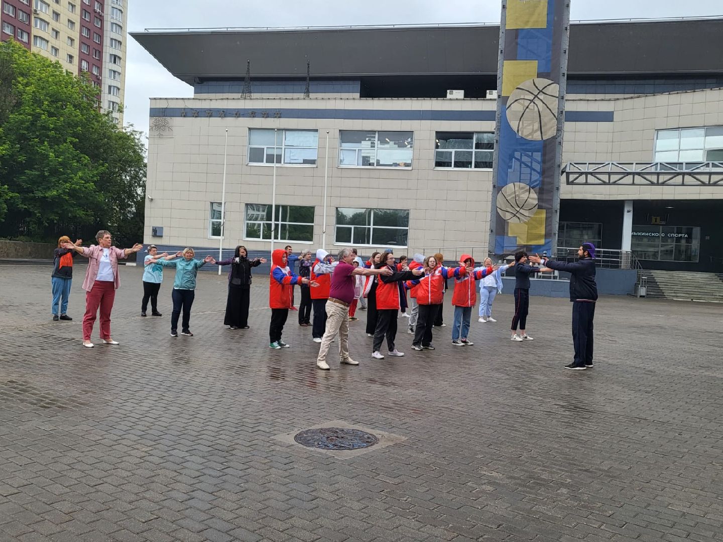 Химки, спорт, зарядка, акция, 10 000 шагов