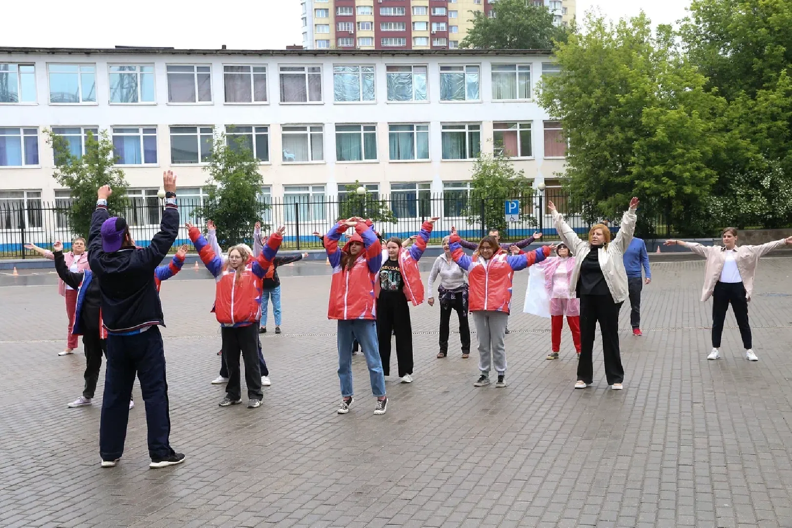 Химки, спорт, зарядка, акция, 10 000 шагов