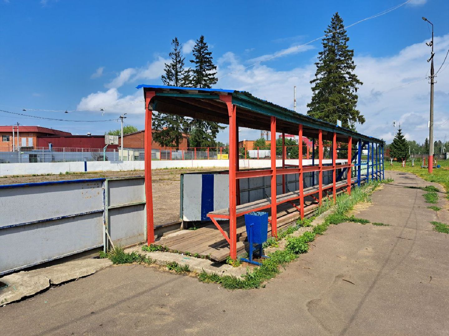 Тучково, хоккейная площадка, реконструкция, спорт, хоккей,