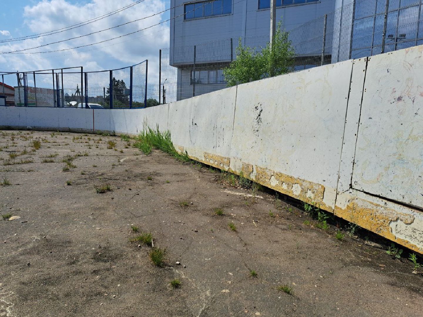 Тучково, хоккейная площадка, реконструкция, спорт, хоккей,