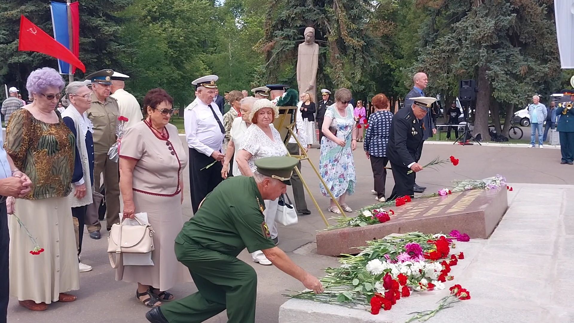 Коломна, минута молчания, мемориал