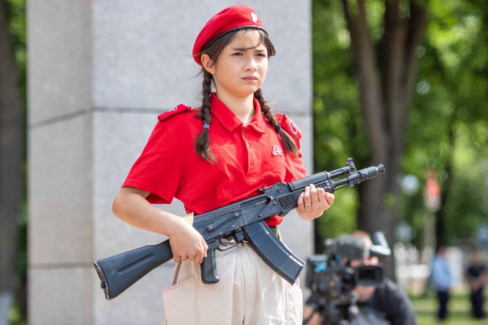 Подольск, мемориал, День памяти и скорби, возложение