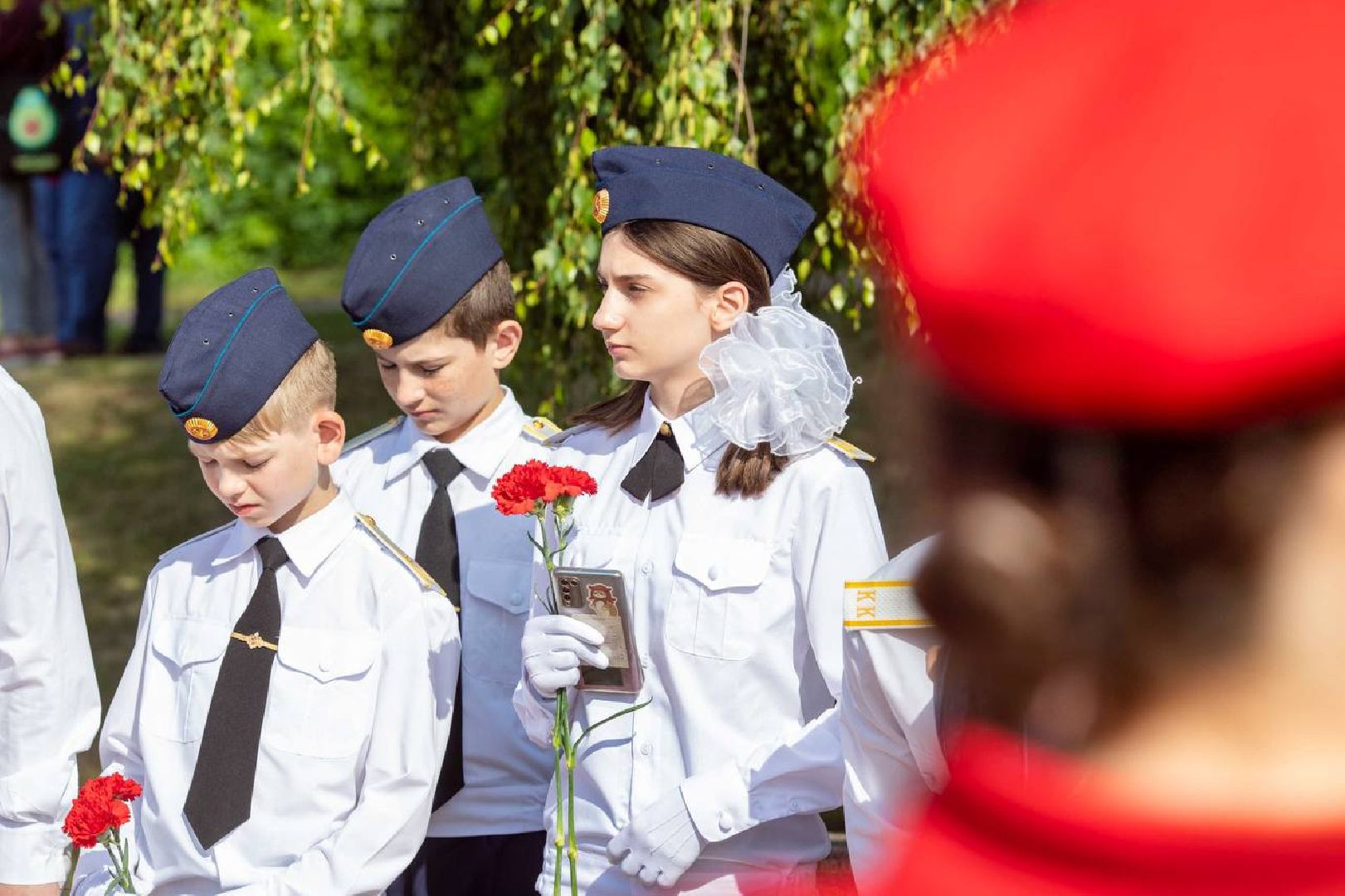Подольск, мемориал, День памяти и скорби, возложение