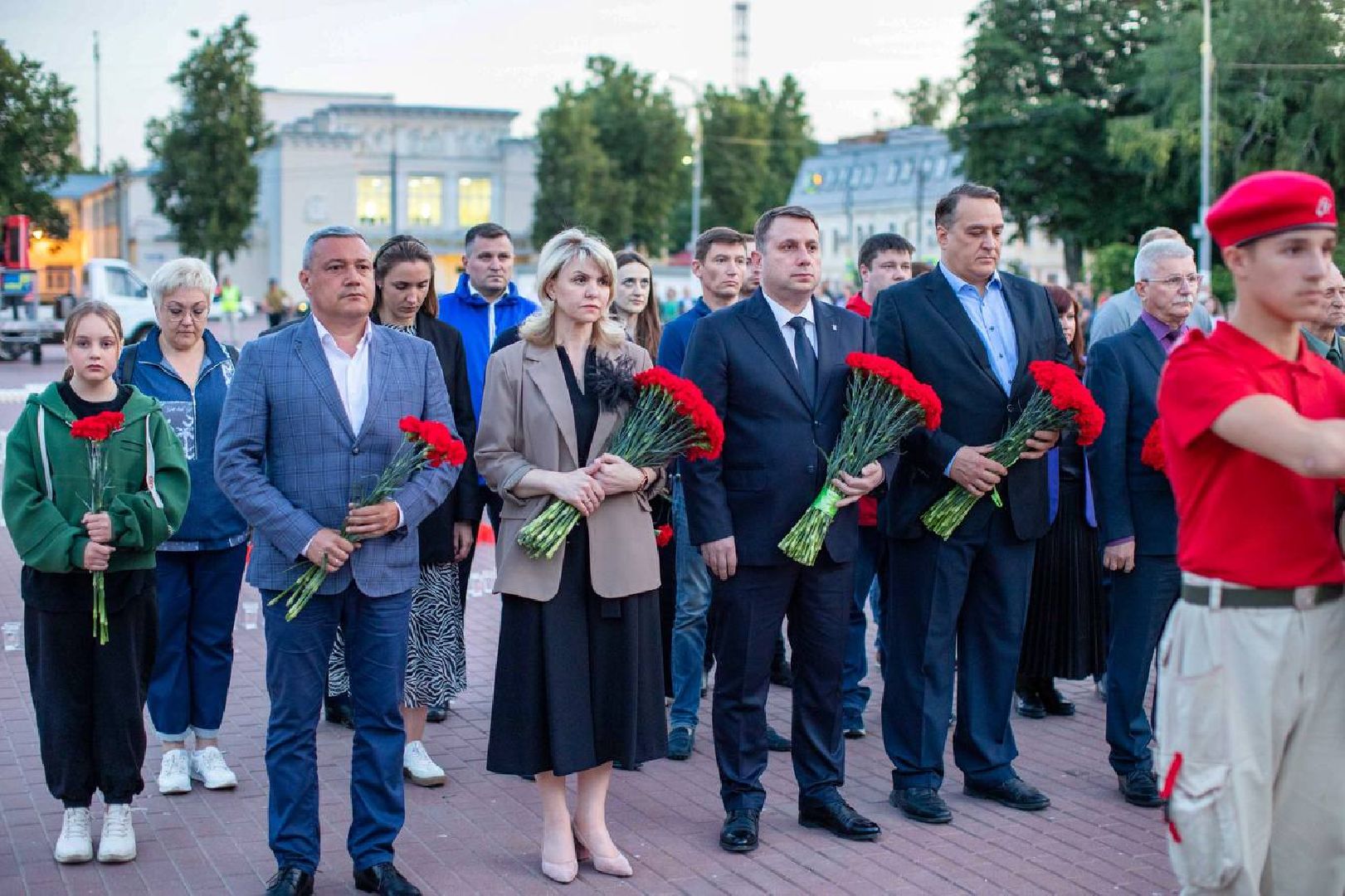 Подольск, День памяти и скорби, мемориал, возложение