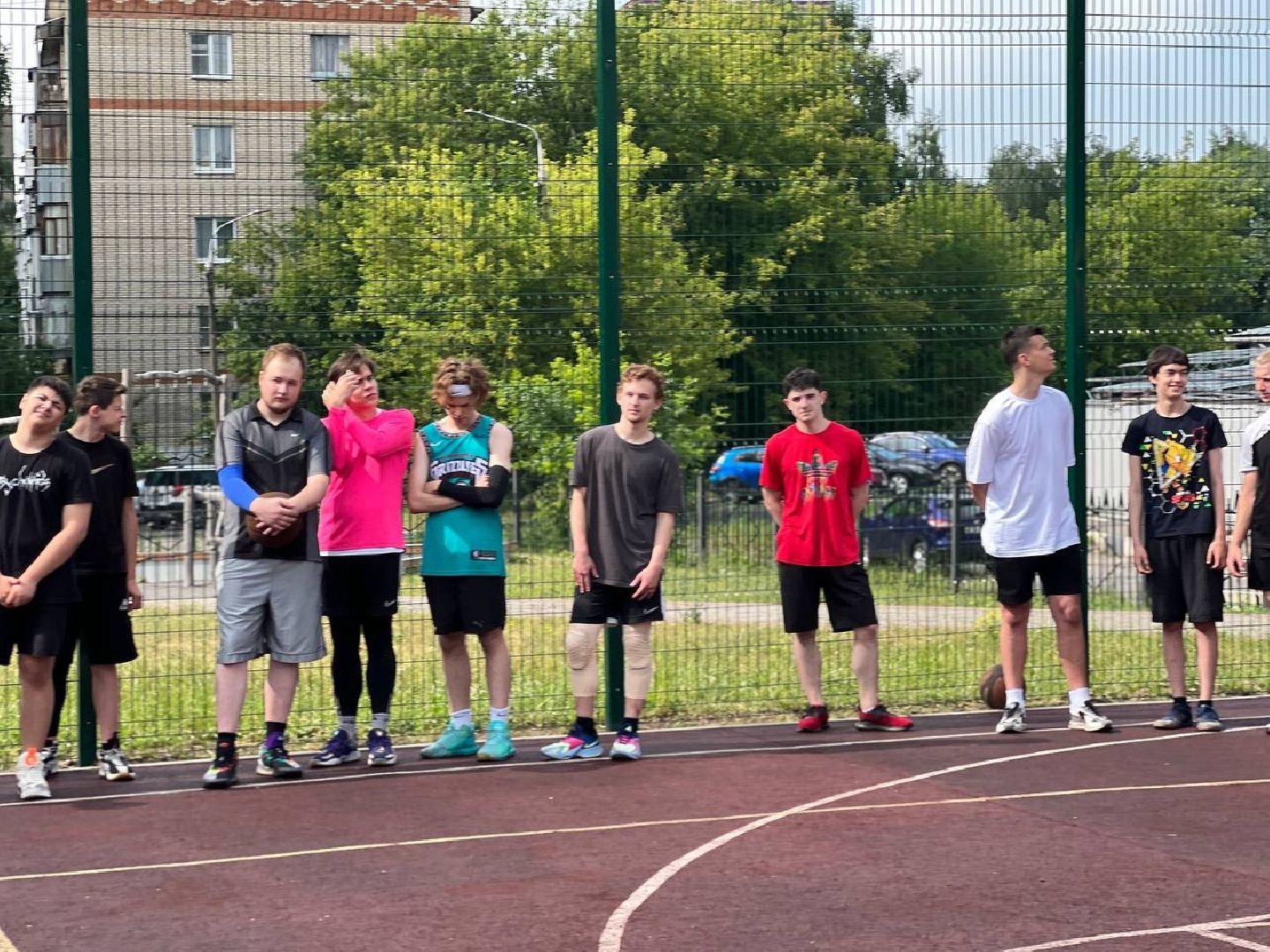 Подольск, стритбол, игра, спорт, спорт на улице, команды