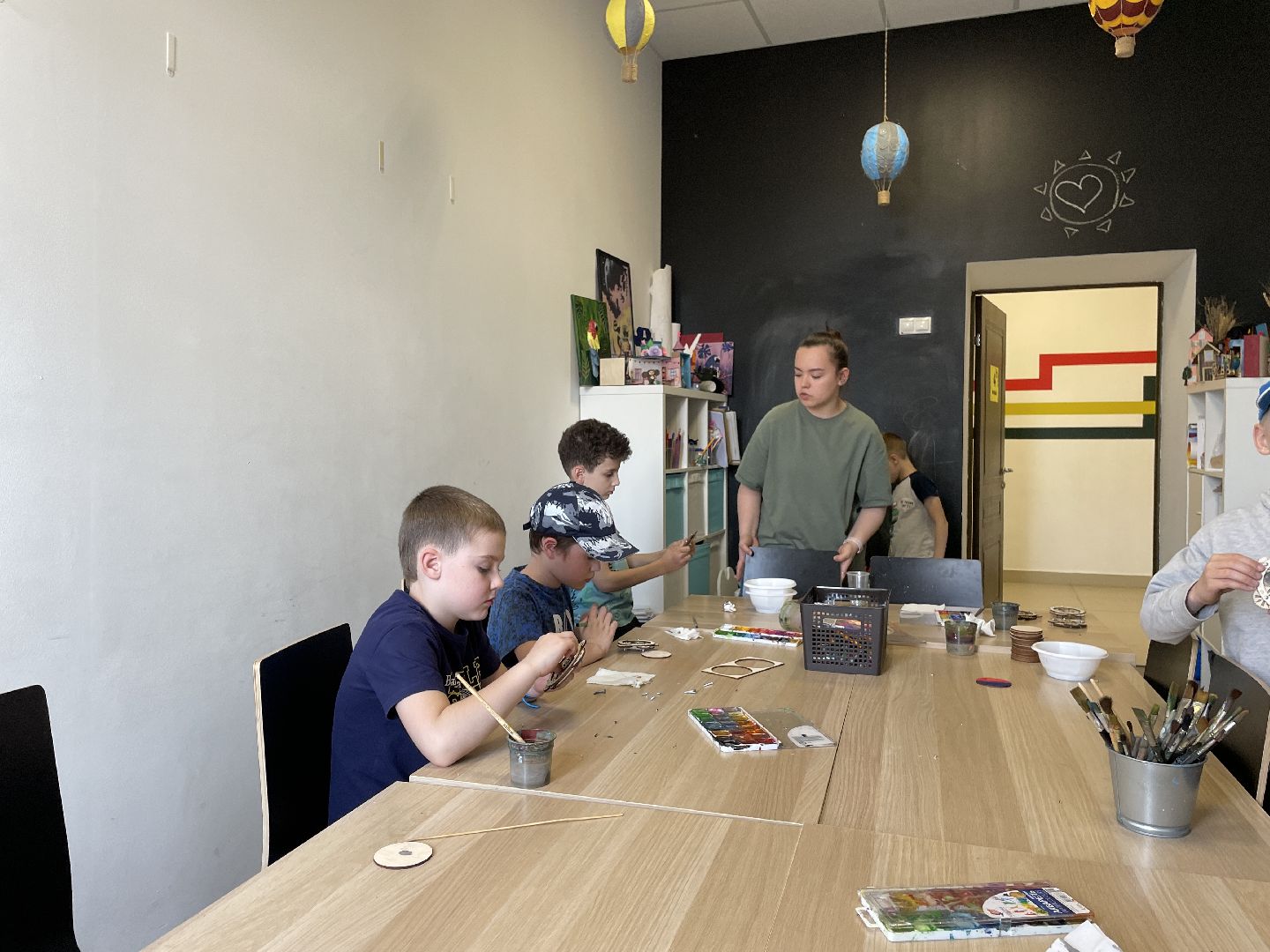 Техношкола, лагерь, дети, лето