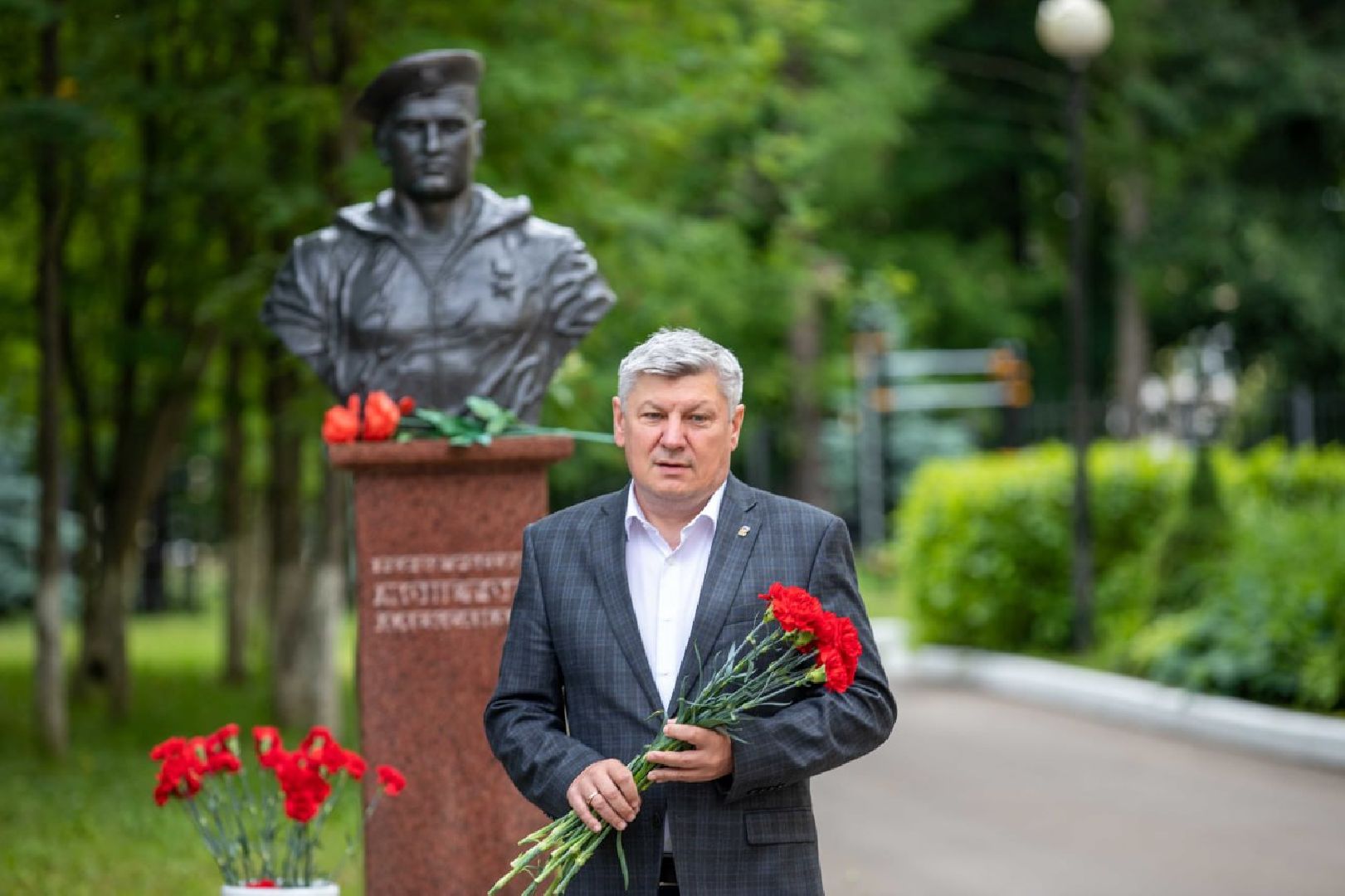 Подольск, Герой России, Александр Монетов, память, возложение цветов