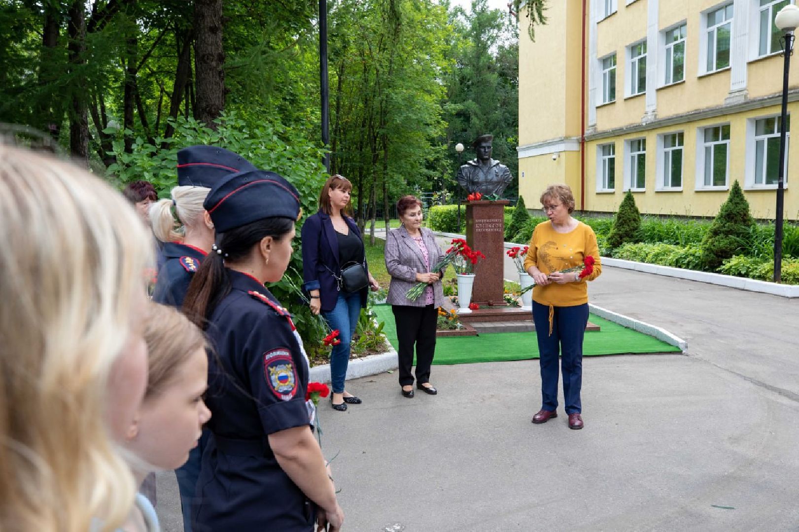 Подольск, Герой России, Александр Монетов, память, возложение цветов