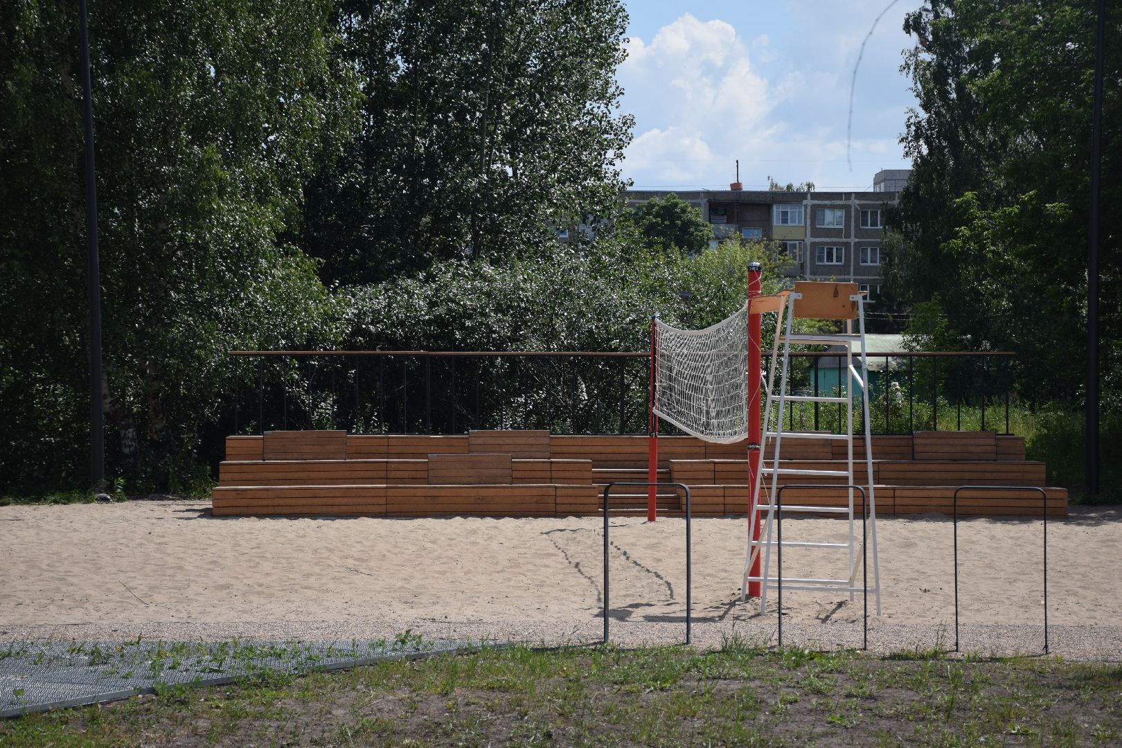 Электрогорск, городской округ Павловский Посад, благоустройство, строительство, отдых, озеро, набережная, люди
