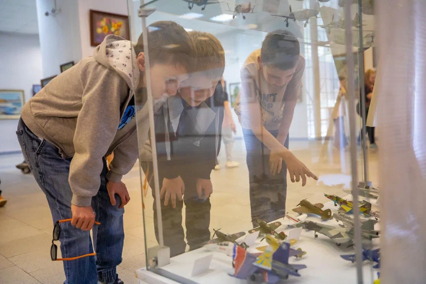 Культура, выставка, моделирование, модели, техника, Орехово-Зуево, школьный лагерь