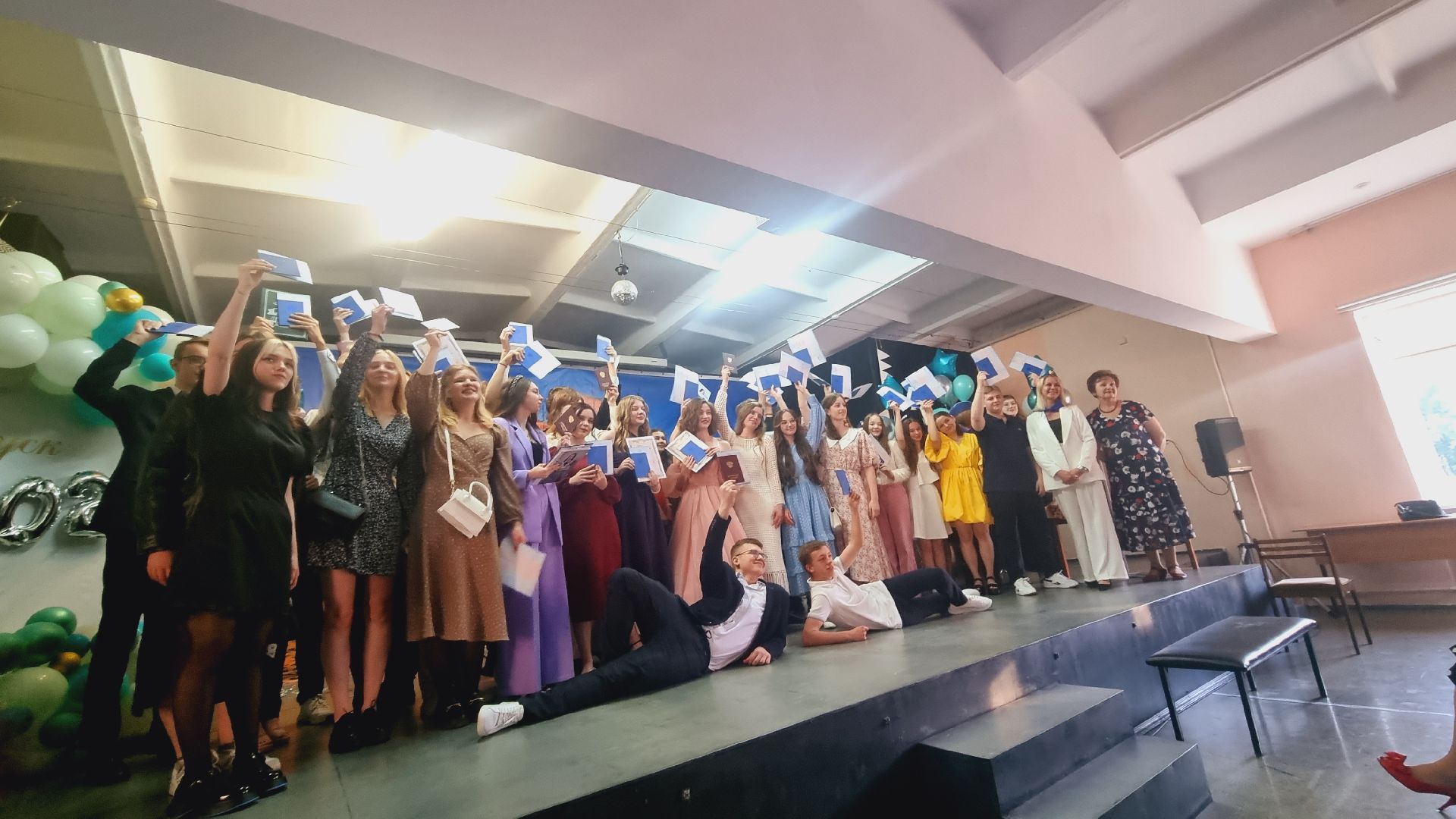 Подмосковье, Ивантеевка, образование, выпускной