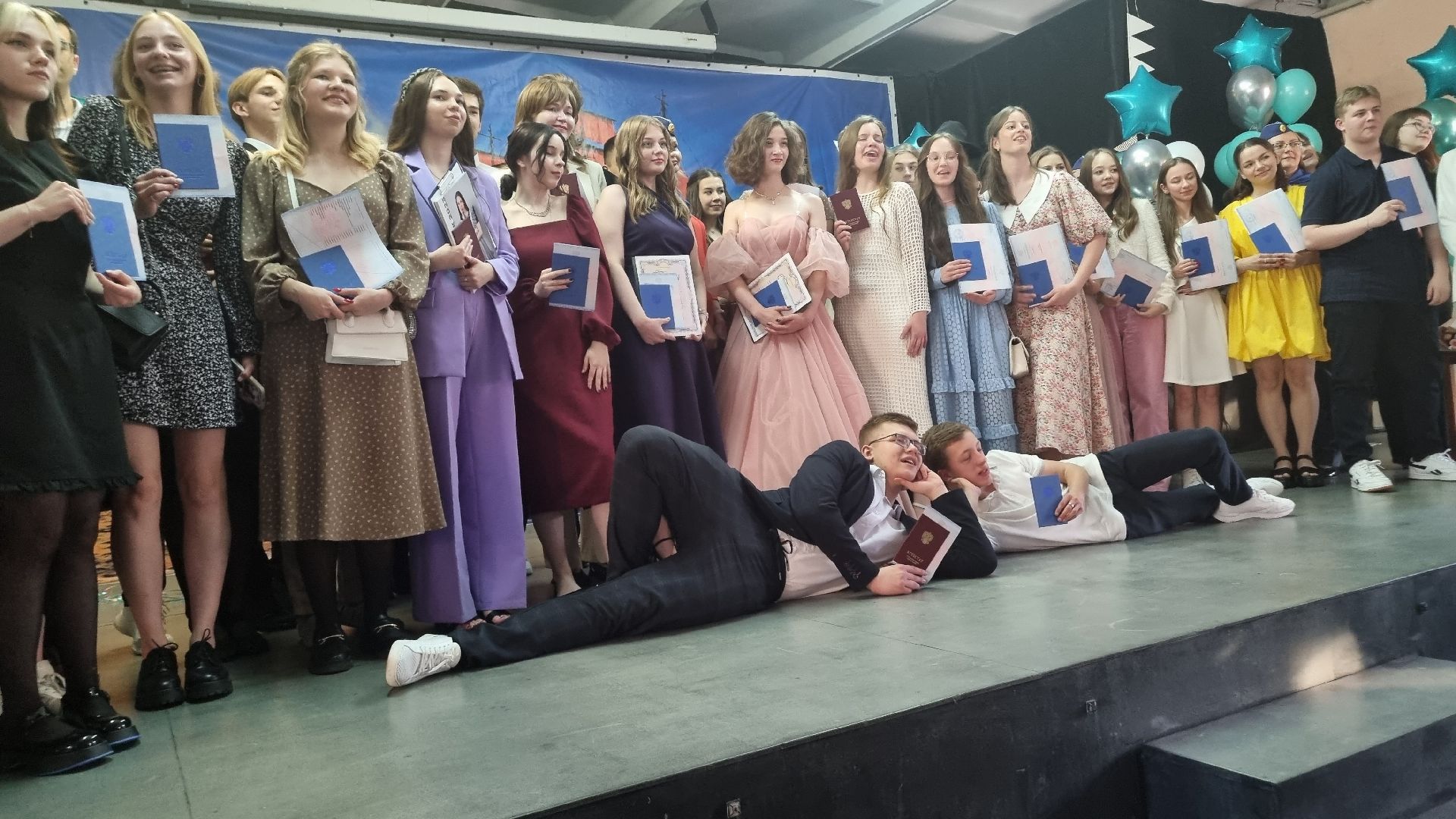 Подмосковье, Ивантеевка, образование, выпускной