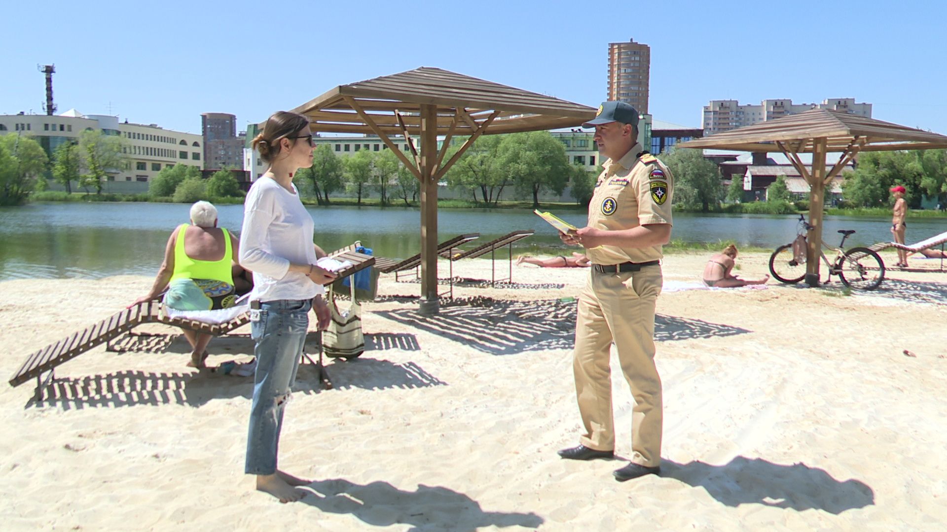 Реутов, МЧС, безопасность, вода, пляж, купание