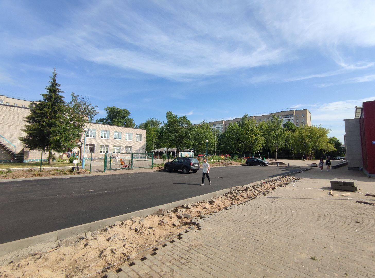 Ремонт дороги, плановый ремонт, асфальт, Дубна