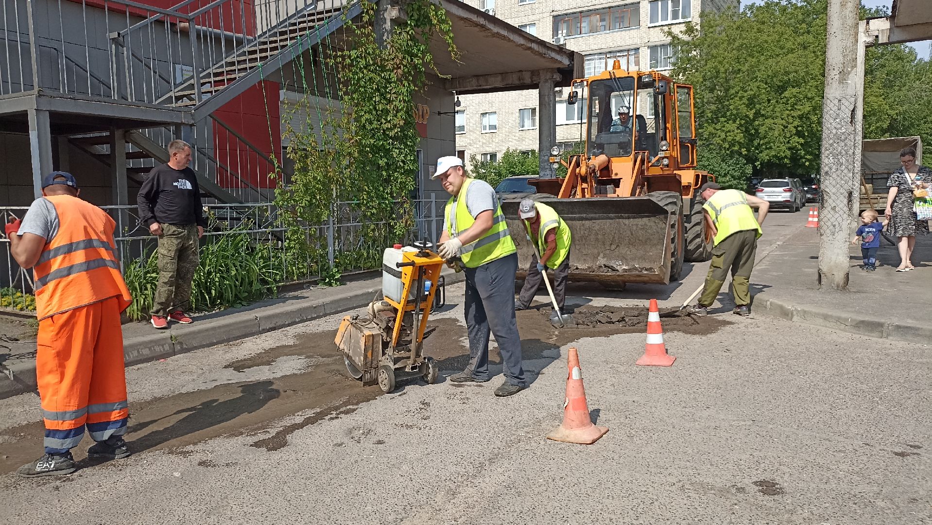 Серпухов, Подмосковье, благоустройство, Добродел, ремонт дороги