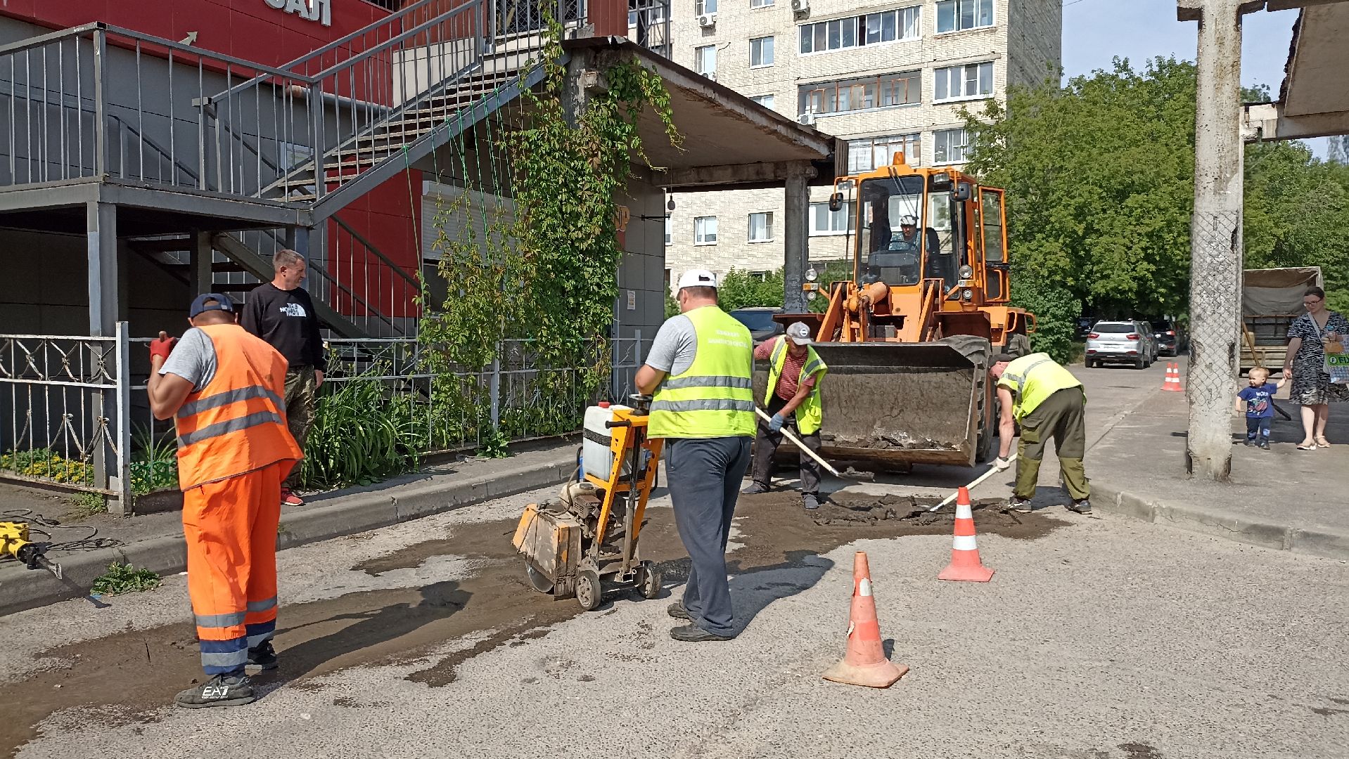 Серпухов, Подмосковье, благоустройство, Добродел, ремонт дороги