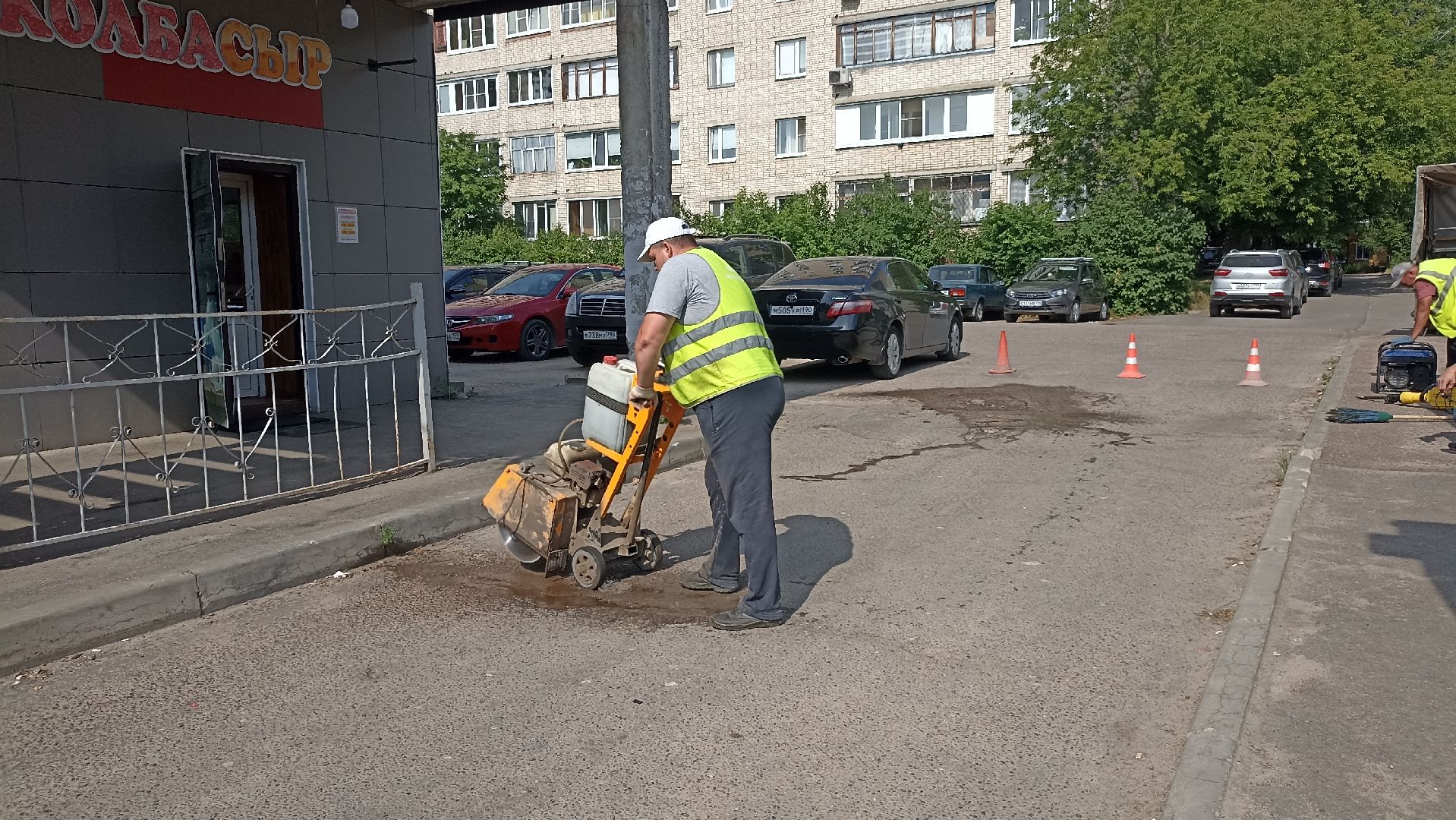 Серпухов, Подмосковье, благоустройство, Добродел, ремонт дороги
