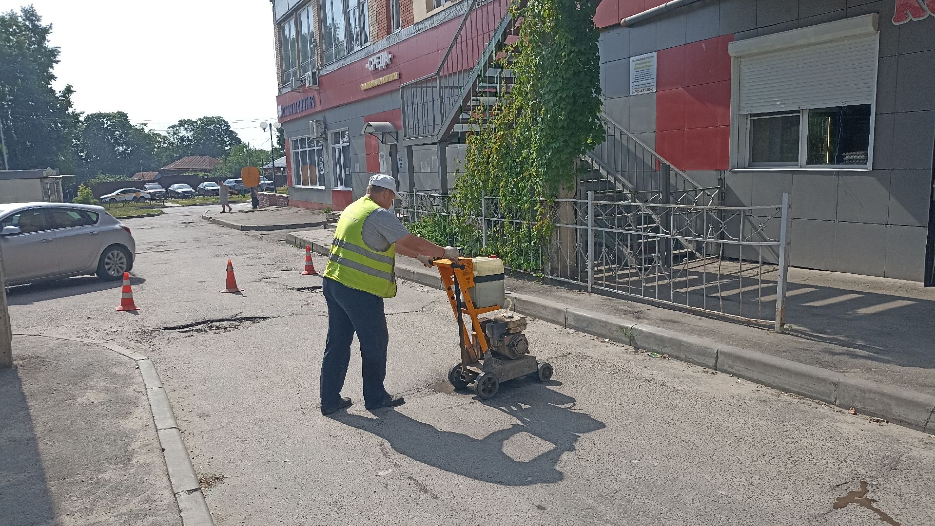 Серпухов, Подмосковье, благоустройство, Добродел, ремонт дороги