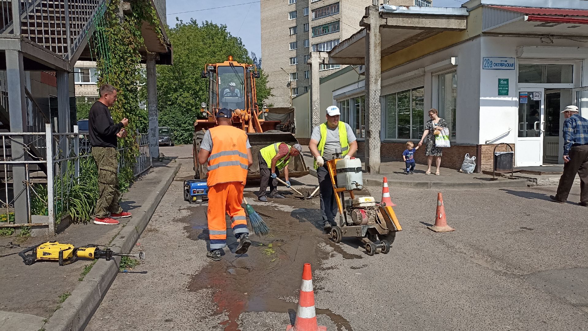 Серпухов, Подмосковье, благоустройство, Добродел, ремонт дороги