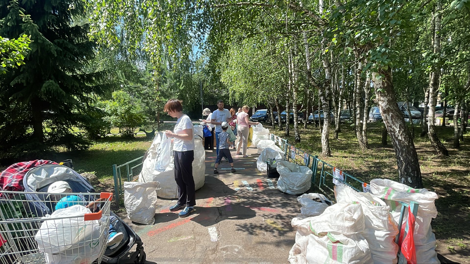Одинцово, Лесной городок, экология, раздельный сбор, переработка, благотворительность,