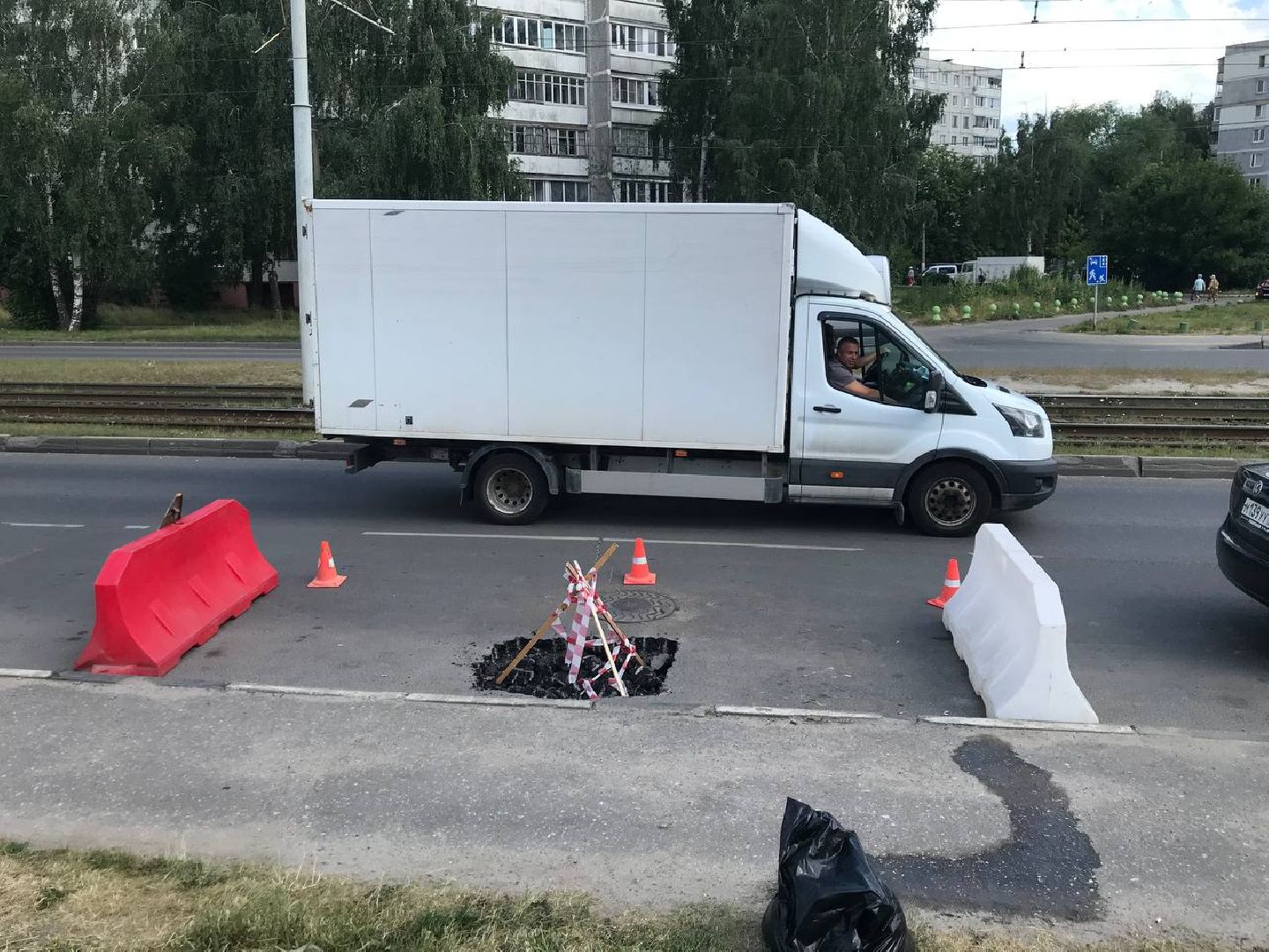 Коломна, дороги, благоустройство