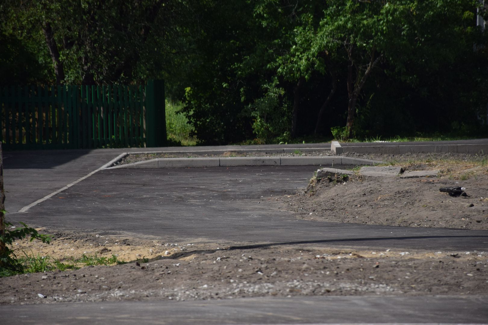 Электрогорск, городской округ Павловский Посад, асфальт, дорога, дворы, парковка, улица