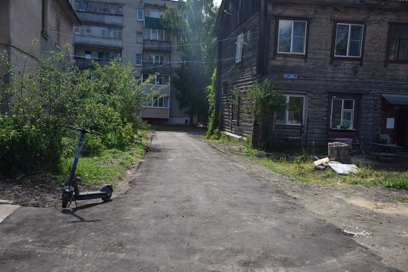 Электрогорск, городской округ Павловский Посад, асфальт, дорога, дворы, парковка, улица