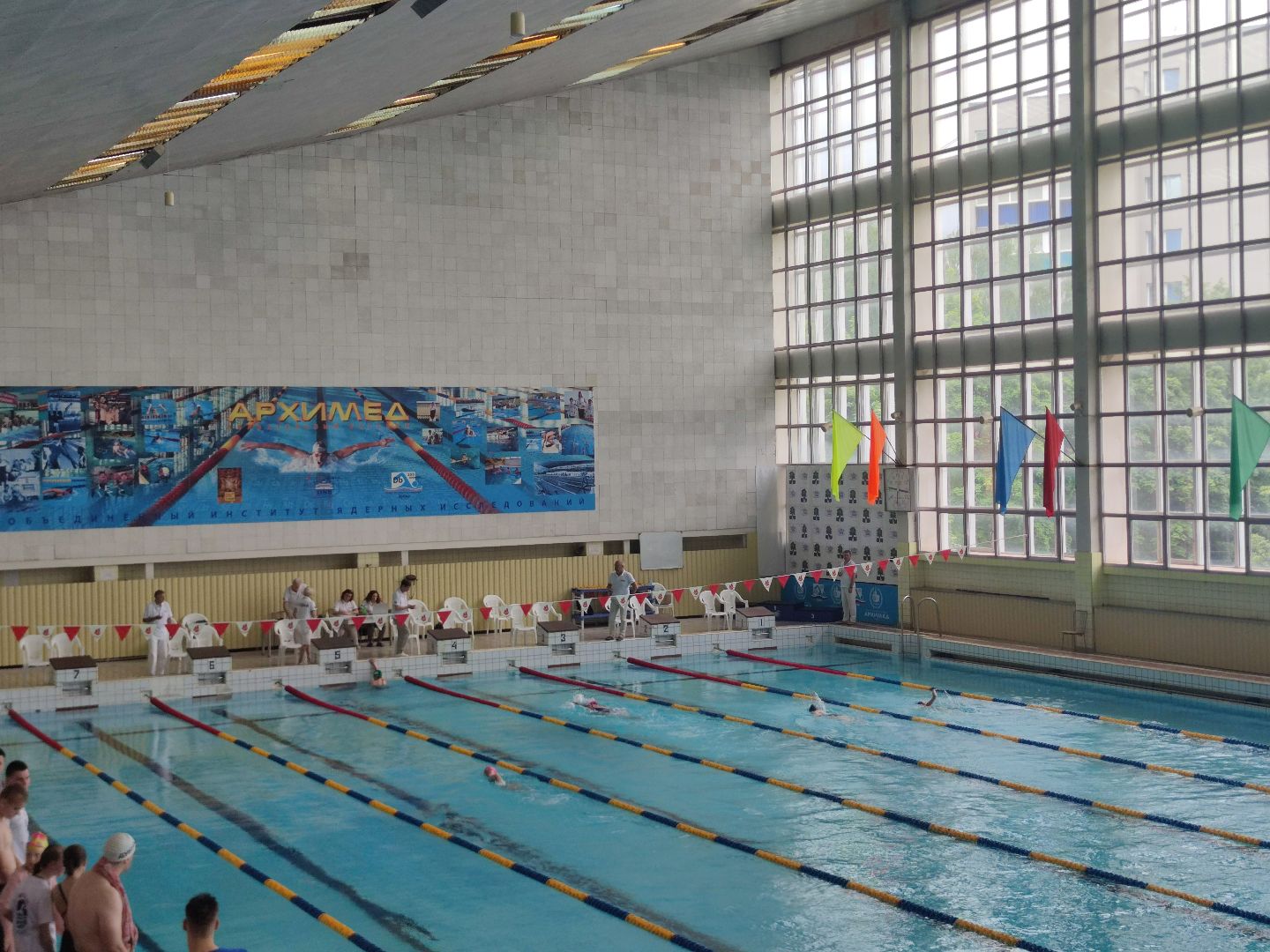 бассейн, Дубна, ОИЯИ