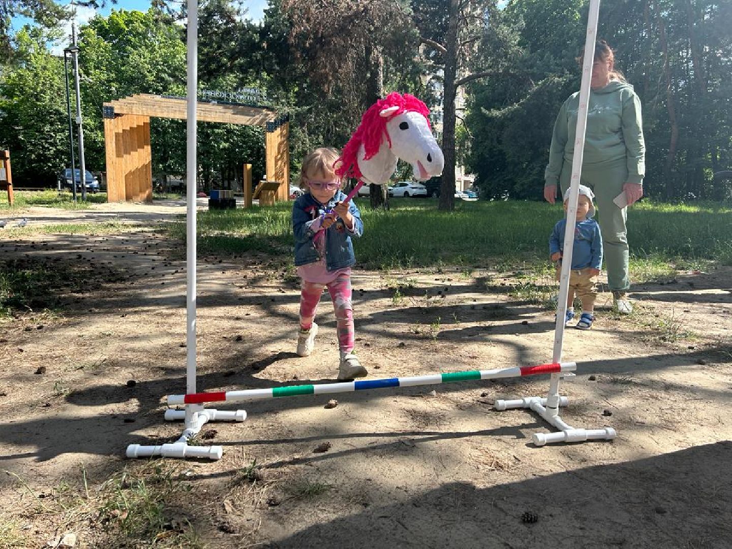 хоббихорсинг, Кузьминский лесопарк, Котельники