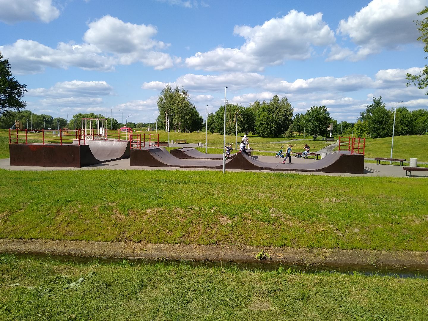 Бронницы, благоустройство, Бронницкий луг, скейт-парк