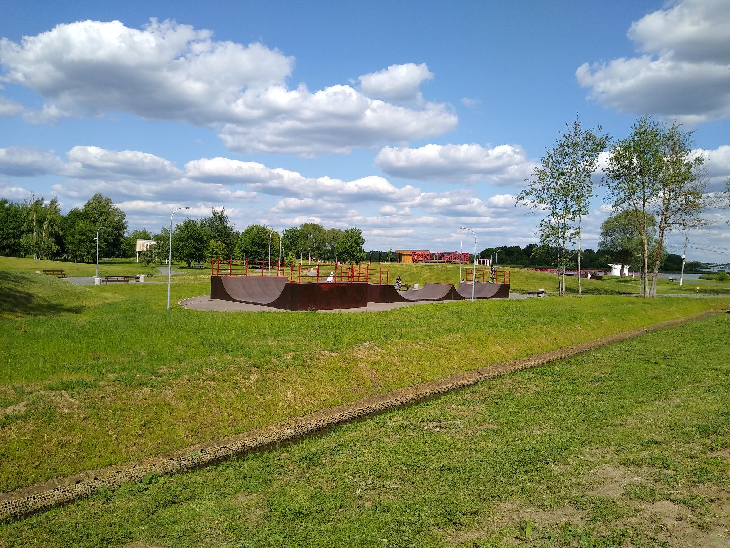 Бронницы, благоустройство, Бронницкий луг, скейт-парк