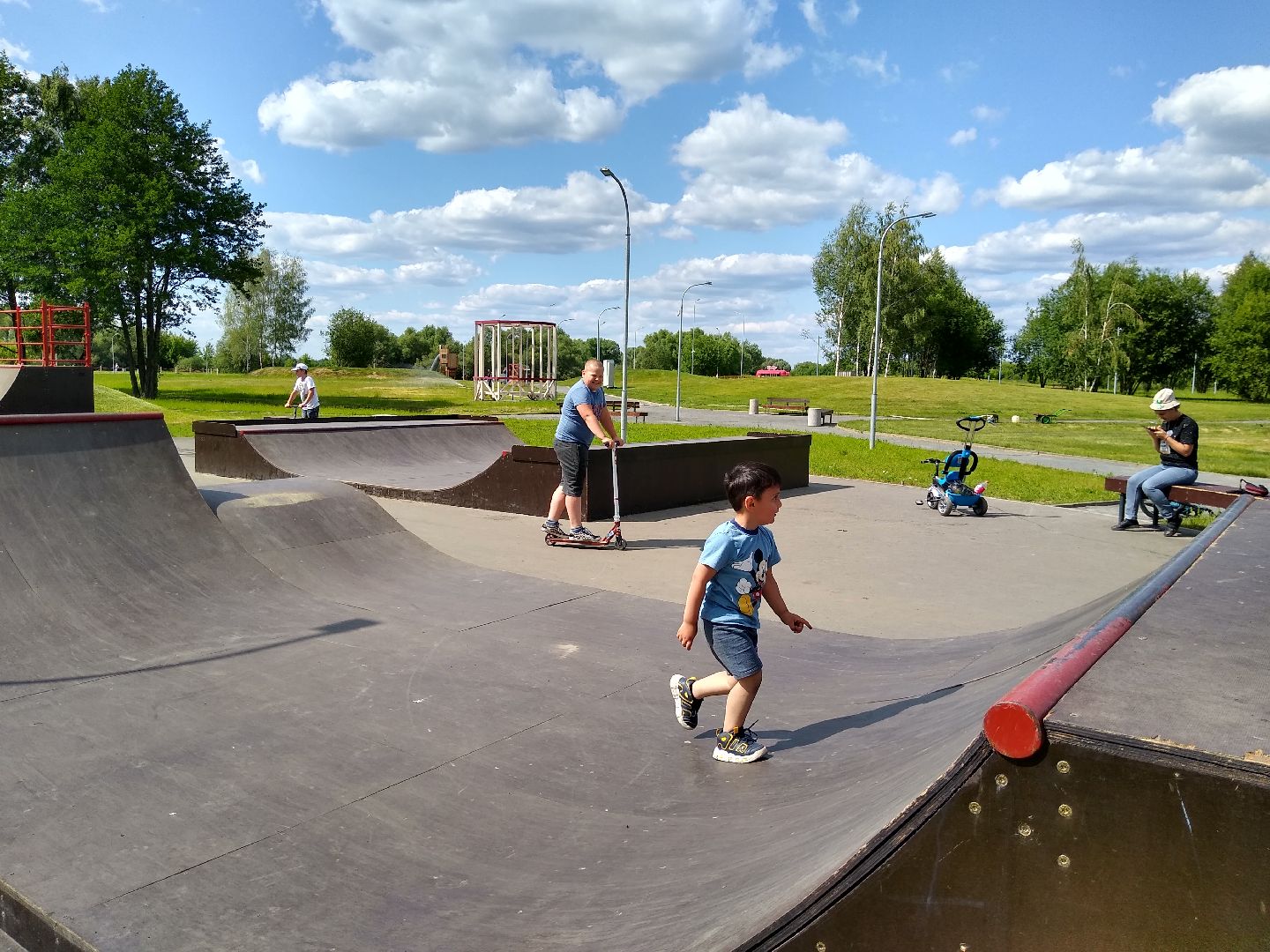 Бронницы, благоустройство, Бронницкий луг, скейт-парк