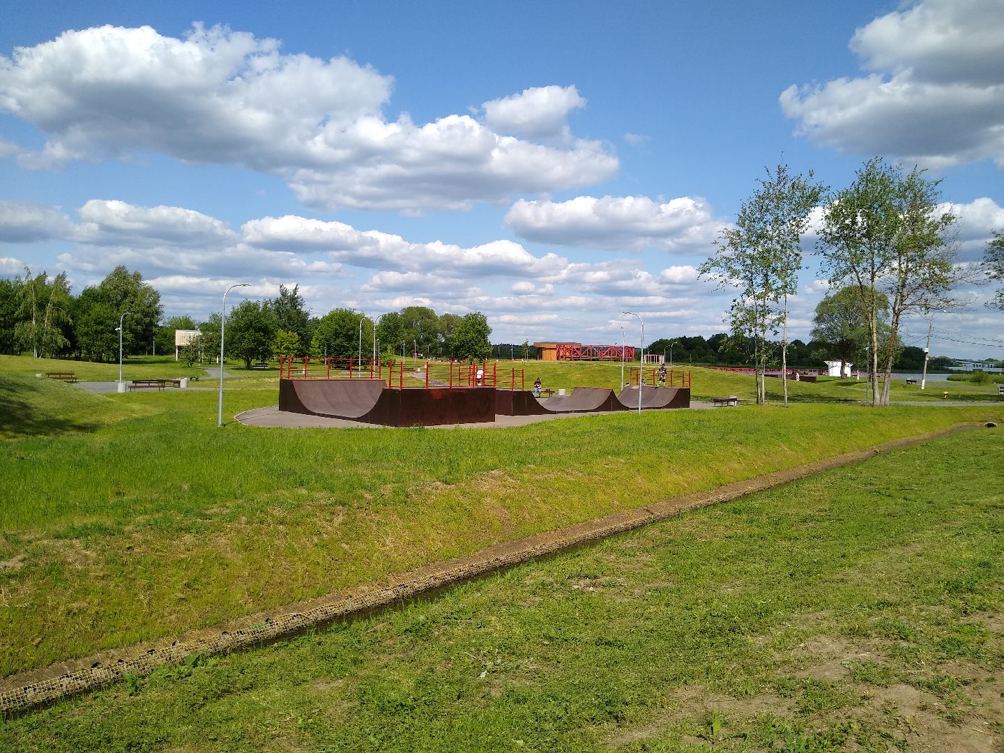 Бронницы, благоустройство, Бронницкий луг, скейт-парк