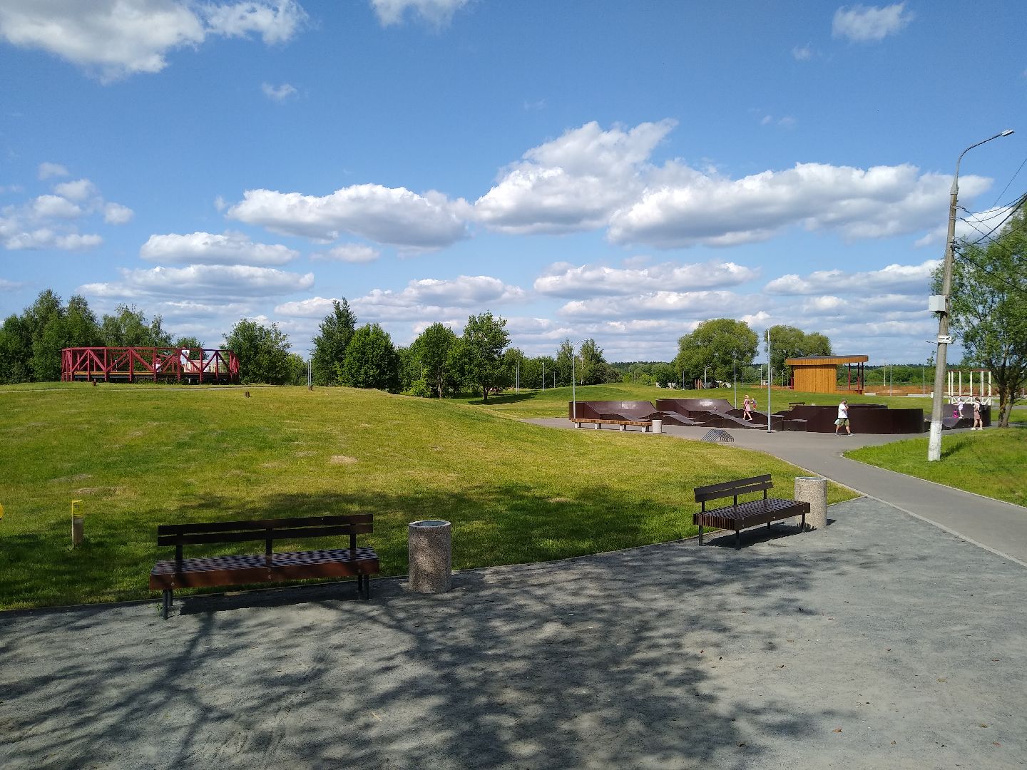 Бронницы, благоустройство, Бронницкий луг, скейт-парк