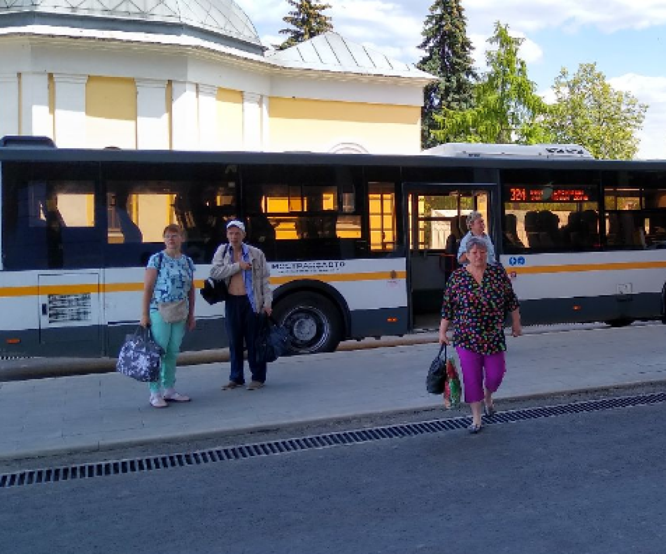 Бронницы, транспорт, автобус №324