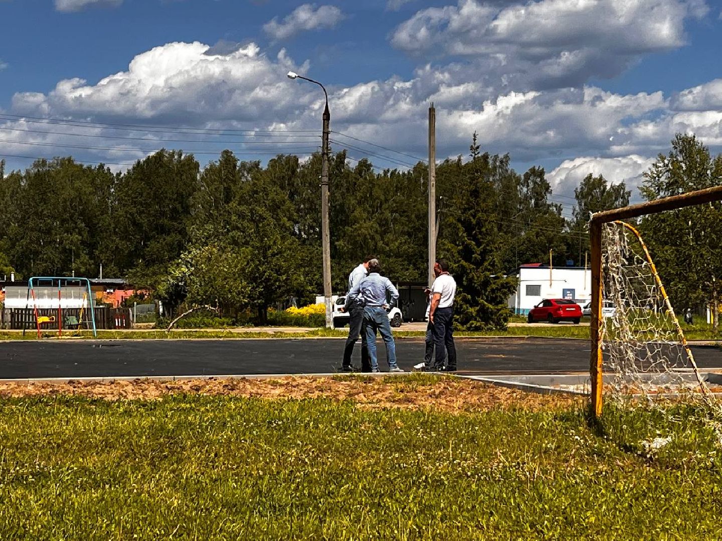 Верея, Наро-Фоминский городской округ, детские площадки, благоустройство, Андрей Вопобьёв, Олег Рожнов
