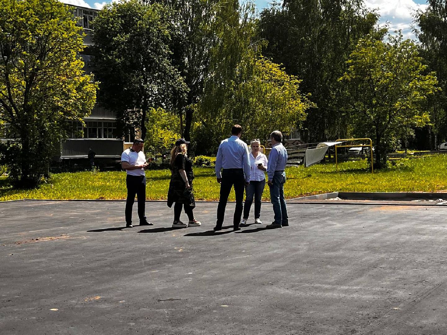 Верея, Наро-Фоминский городской округ, детские площадки, благоустройство, Андрей Вопобьёв, Олег Рожнов