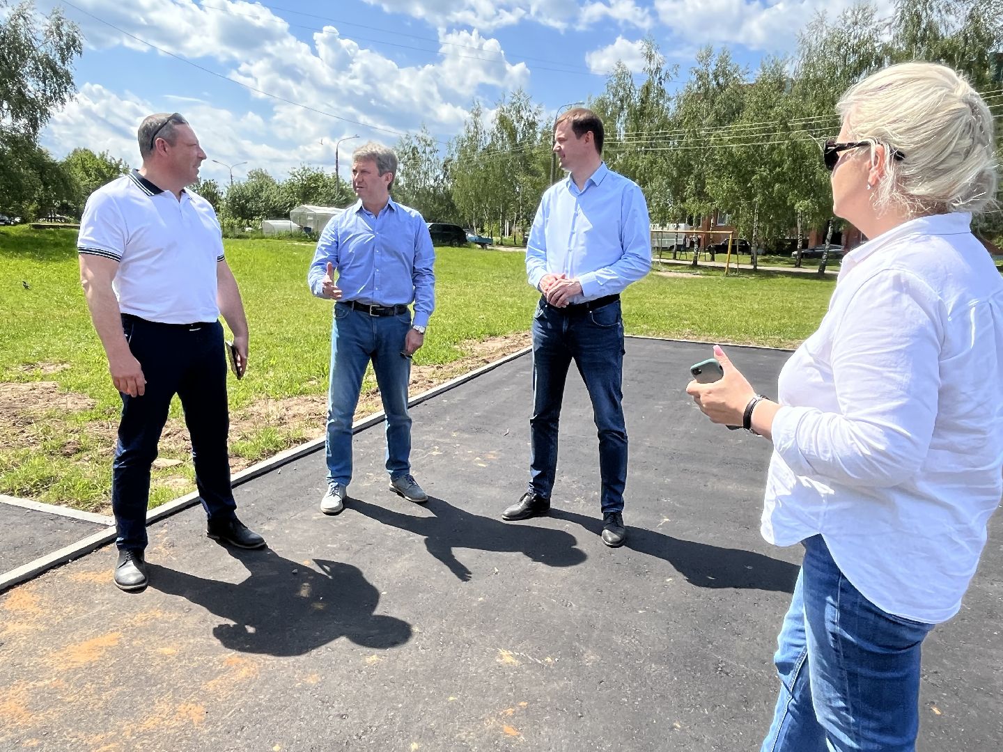 Верея, Наро-Фоминский городской округ, детские площадки, благоустройство, Андрей Вопобьёв, Олег Рожнов