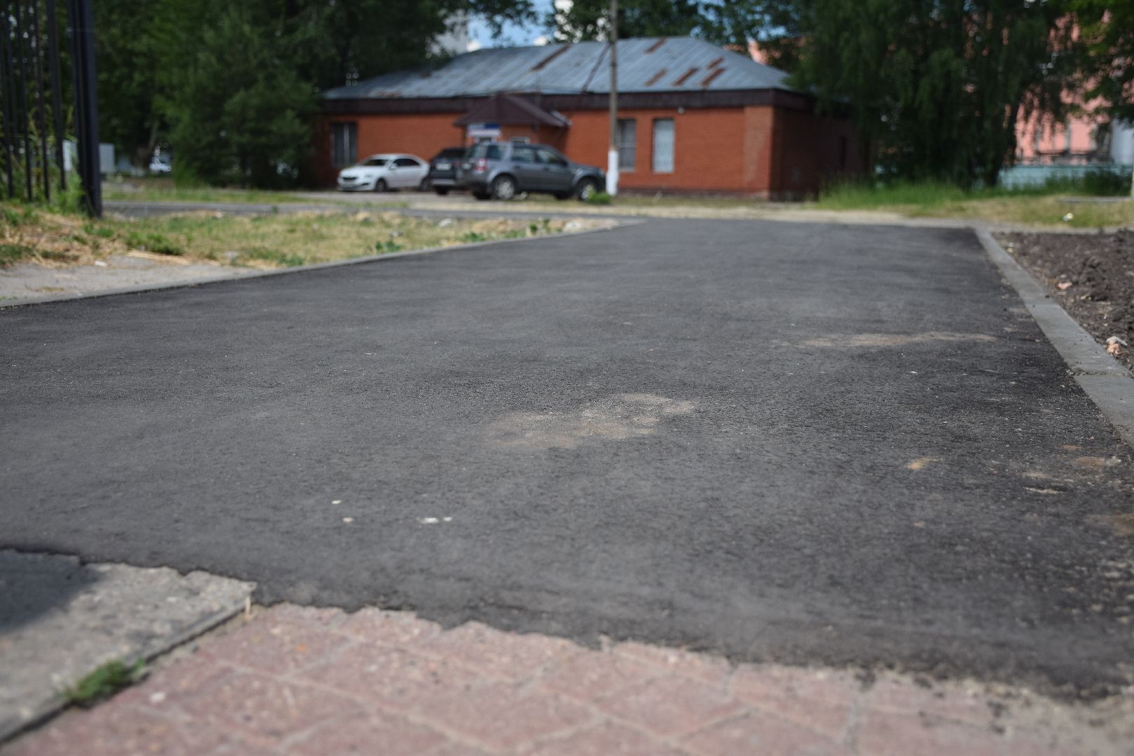 Электрогорск, городской округ Павловский Посад, благоустройство, дворы, тропы, устройство, тротуар