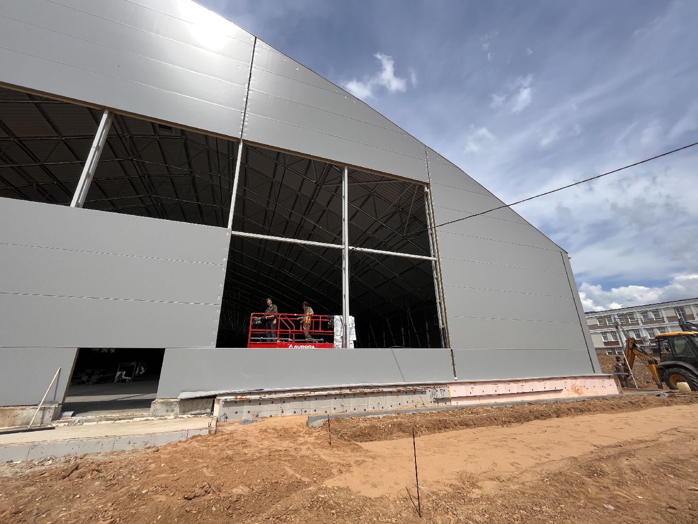 Шаховская, строительство, теннис, Тенисный корт