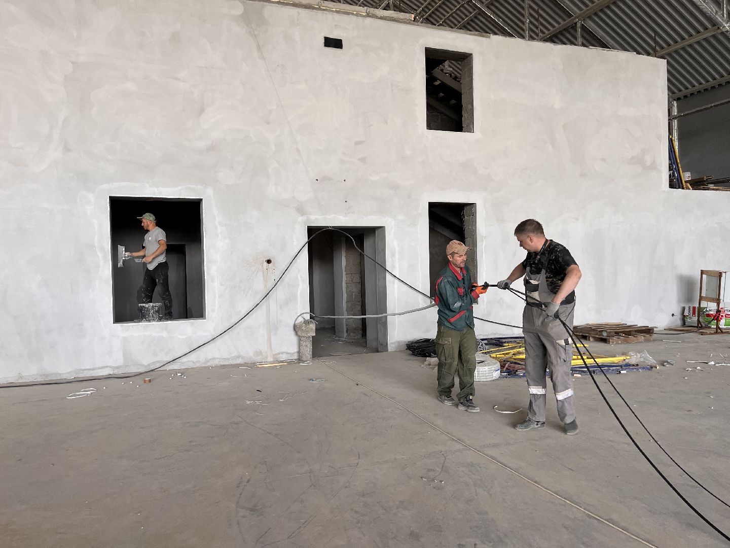 Шаховская, строительство, теннис, Тенисный корт