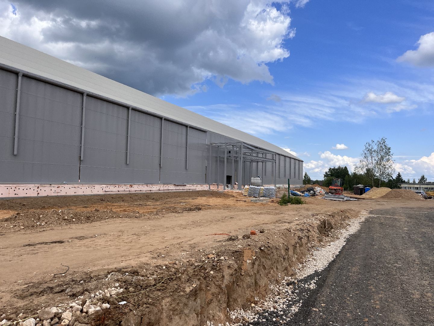 Шаховская, строительство, теннис, Тенисный корт