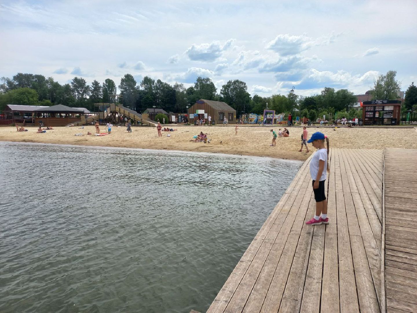 Солнечногорск, озеро, пляж, жители, туристы