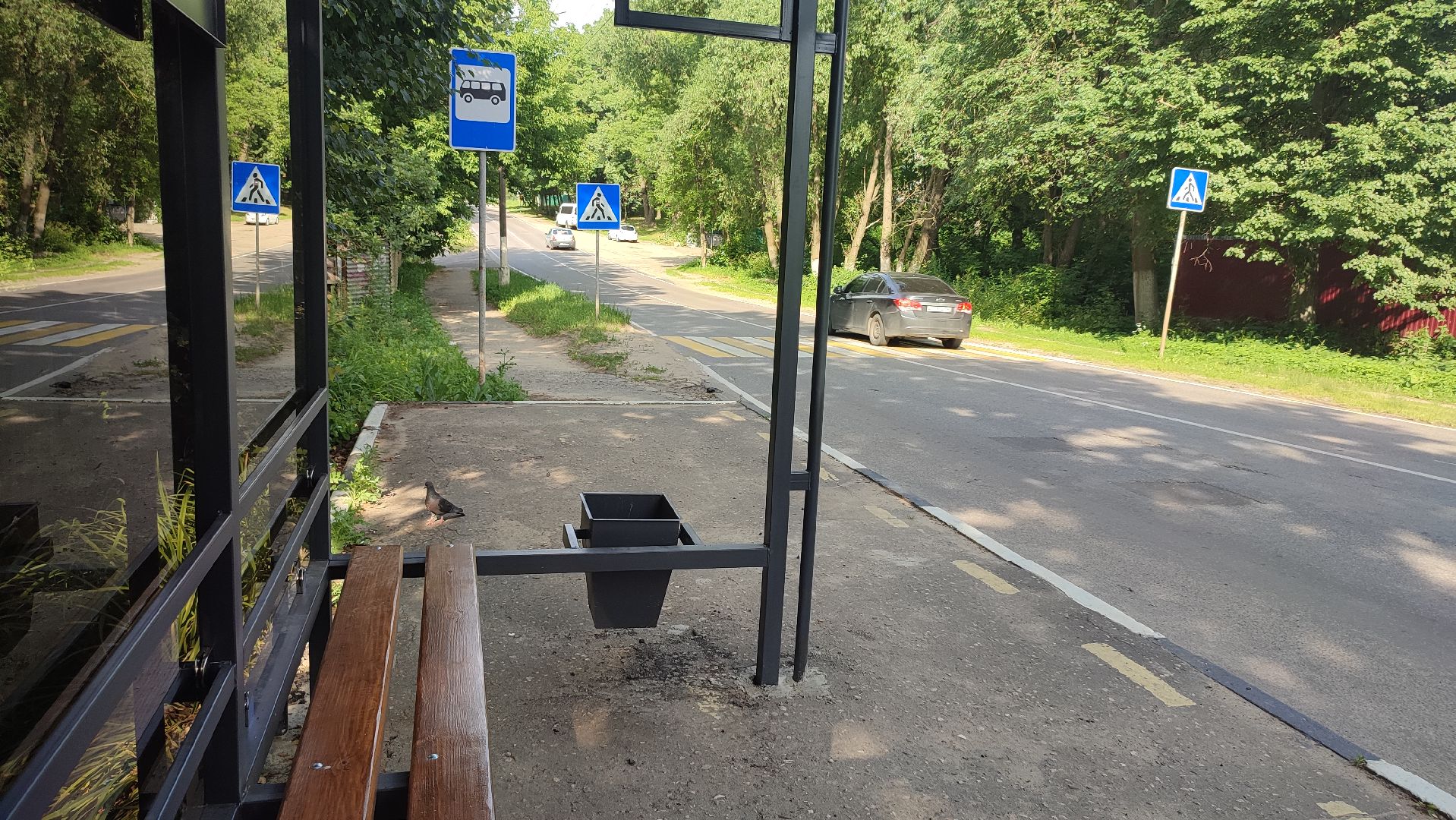 Кашира, билетная, остановка, павильон, общественный транспорт