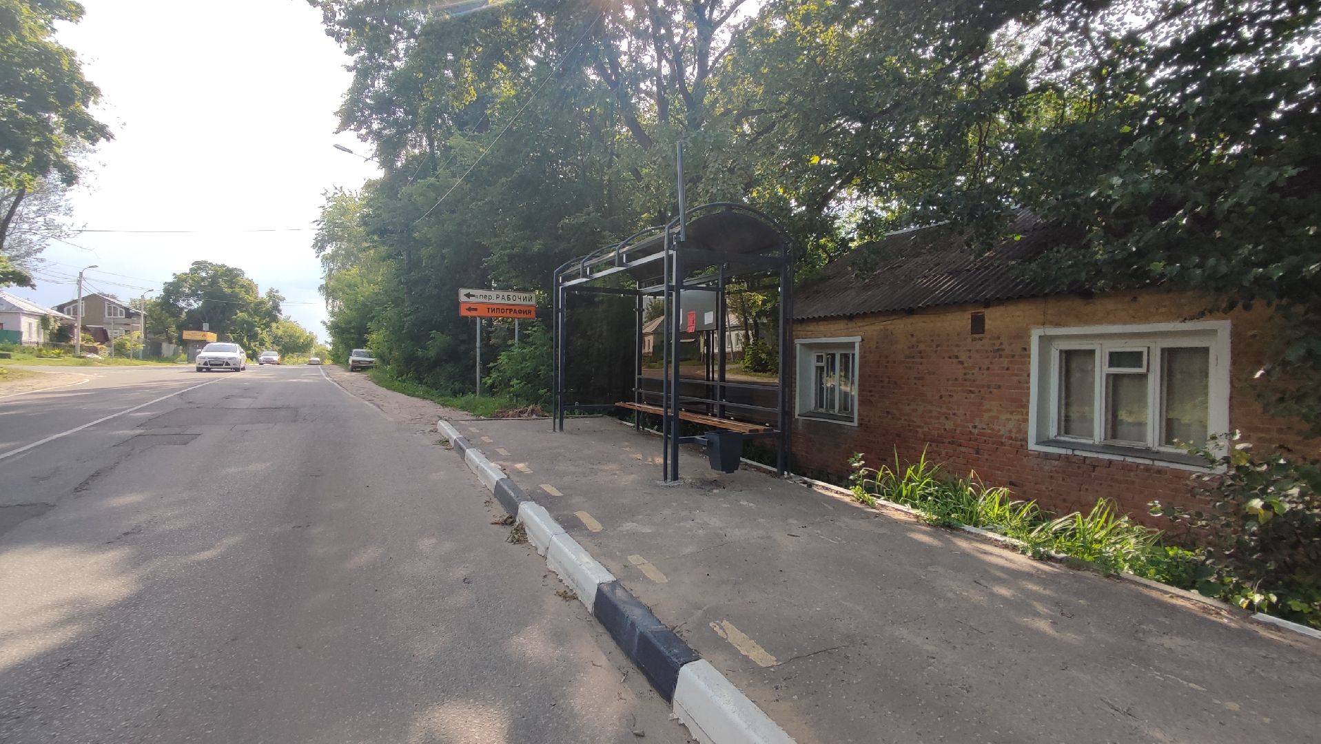 Кашира, билетная, остановка, павильон, общественный транспорт