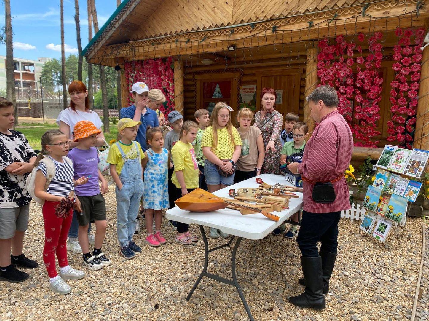 Домодедово, библиотека, детская библиотека, летний читальный зал, польза растений