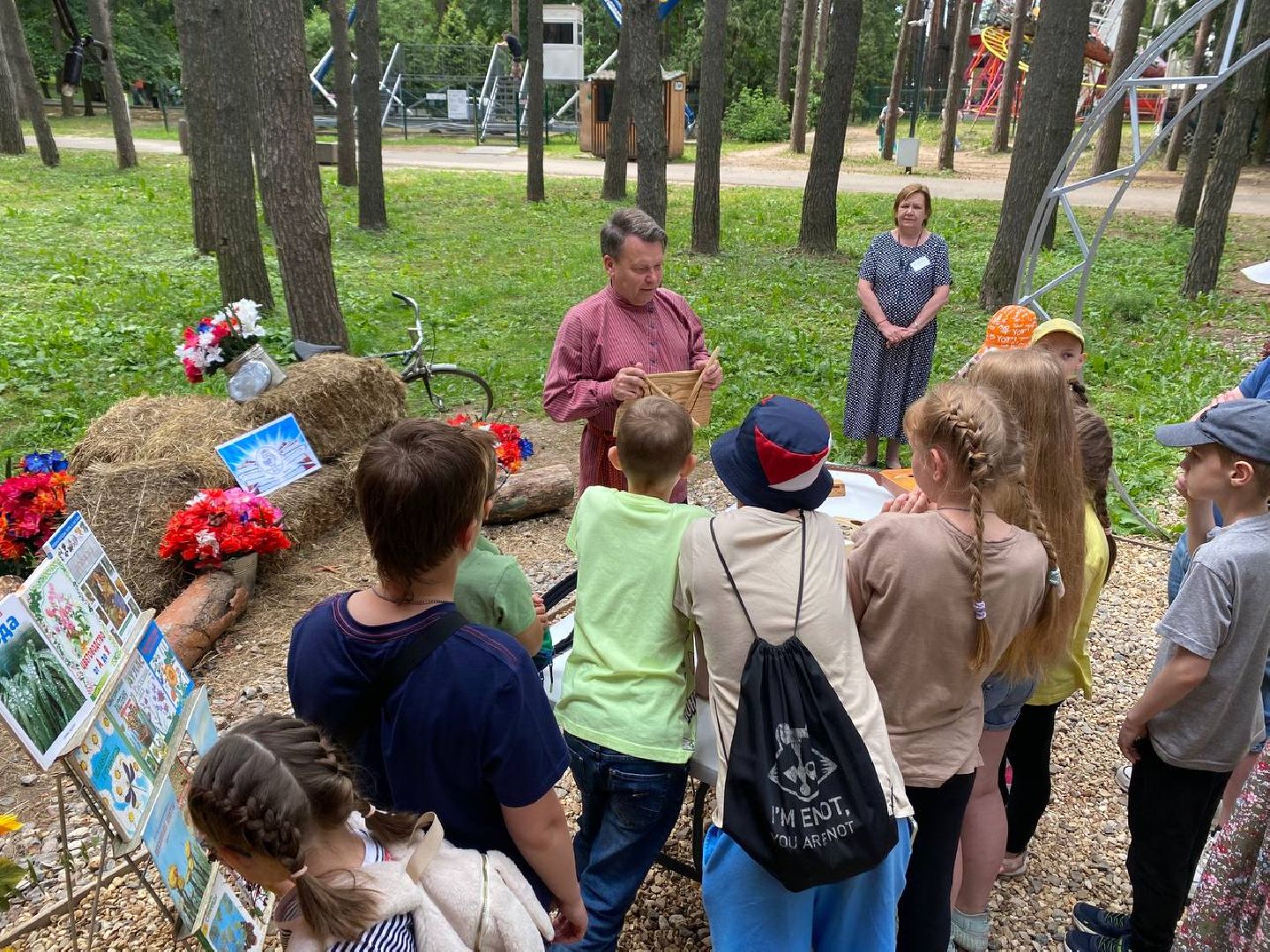 Домодедово, библиотека, детская библиотека, летний читальный зал, польза растений