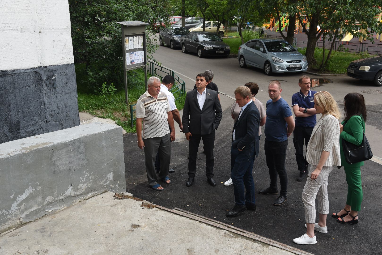 Химки, асфальт, депутаты, благоустройство